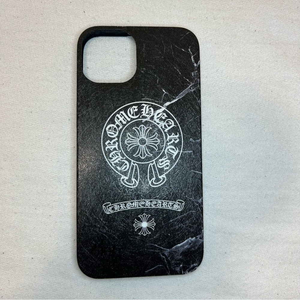 Chrome Hearts Black and White Phone Case